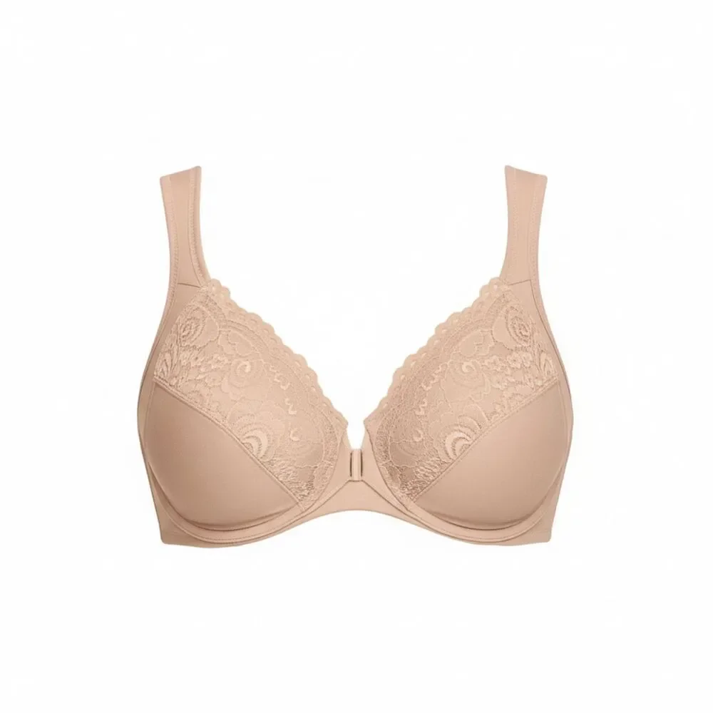 Glamorise WonderWire 38B Front Closure Bra